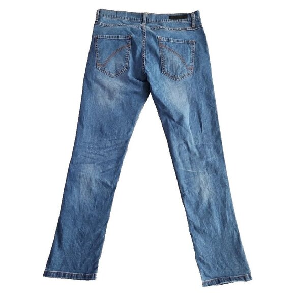 Ring of Fire Jeans Men's Size W33 L32 Straight Leg Slim Fit Med Wash Stretch - Picture 3 of 16